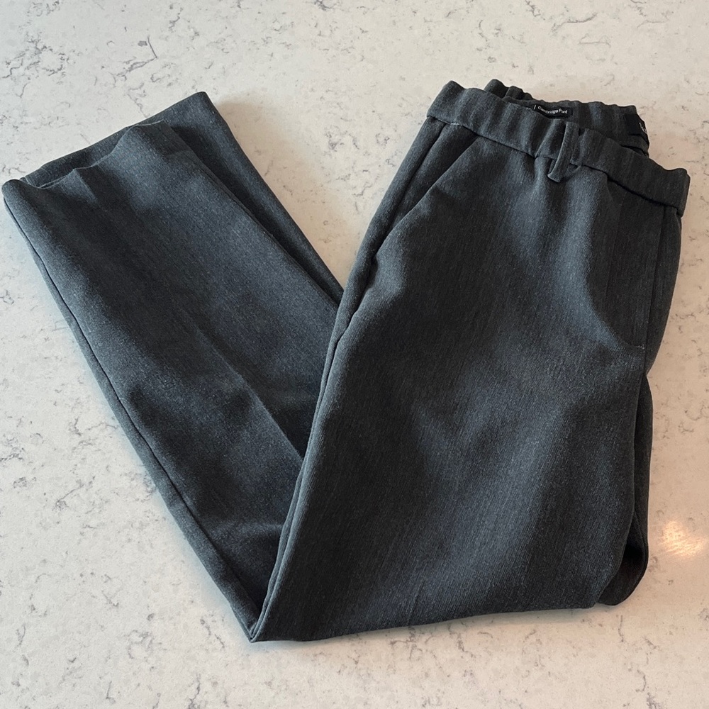 Talbots Pull-on “Cambridge” Gray Pants size 6P